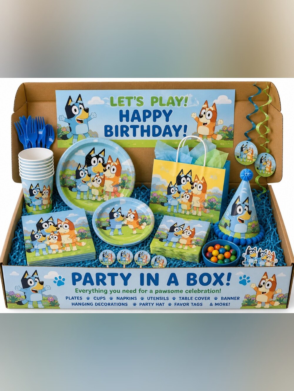Bluey Party In A Box!-Design 1
